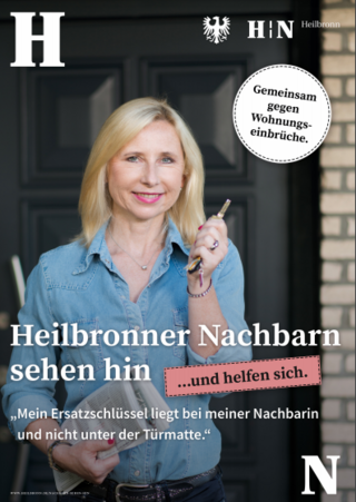 Plakat - Heilbronner Nachbarn sehen hin